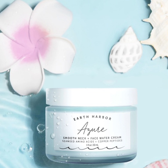 Earth Harbor AZURE Smooth Neck + Face Water Cream fine lines, dullness, dryness - Picture 5 of 6